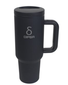 40oz Matte Black Insulated Tumbler